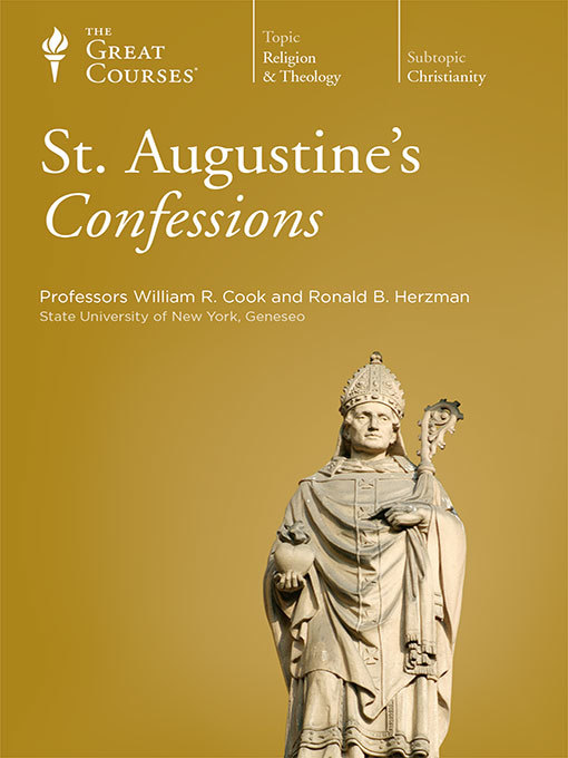Title details for St. Augustine's Confessions by William R. Cook - Available